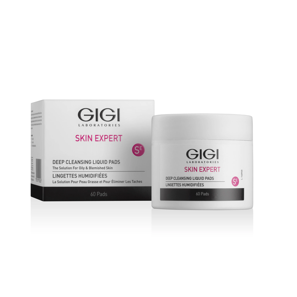 Gigi Skin Expert Derma Clear Peeling Pads 60 Stück