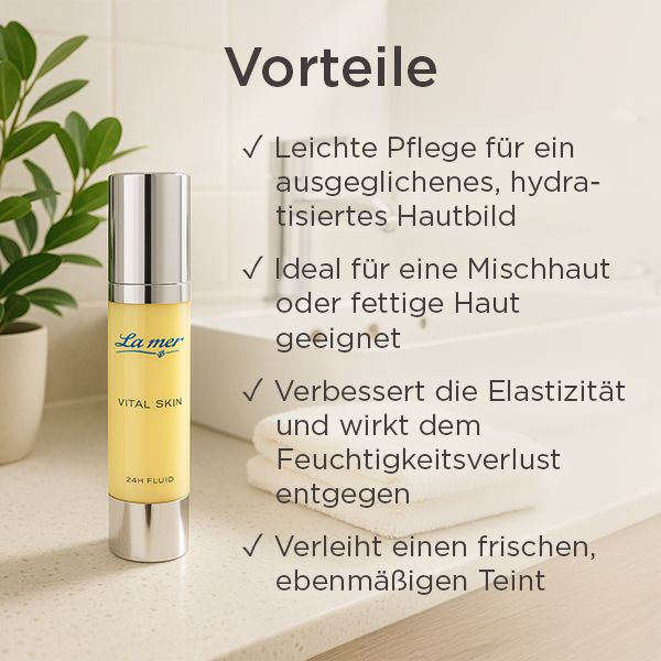 La mer Vital Skin 24h Fluid 50ml