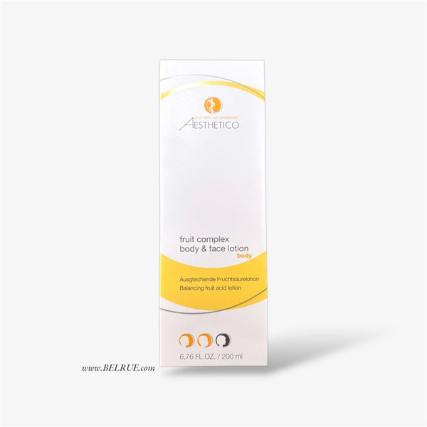 Aesthetico Fruit Complex Body & Face Lotion 200ml - Belrue