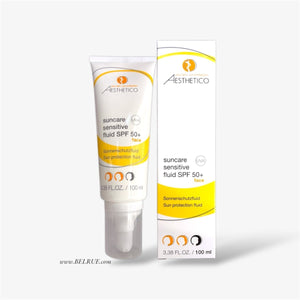 Aesthetico Suncare Sensitive Fluid SPF50+ 100ml - Belrue