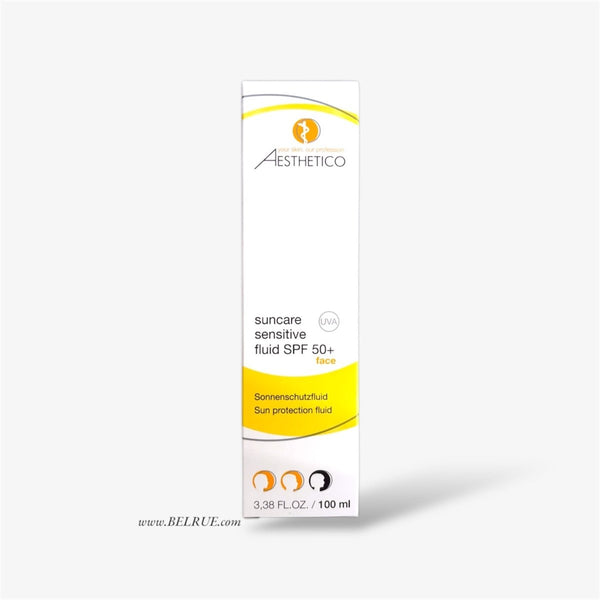 Aesthetico Suncare Sensitive Fluid SPF50+ 100ml - Belrue
