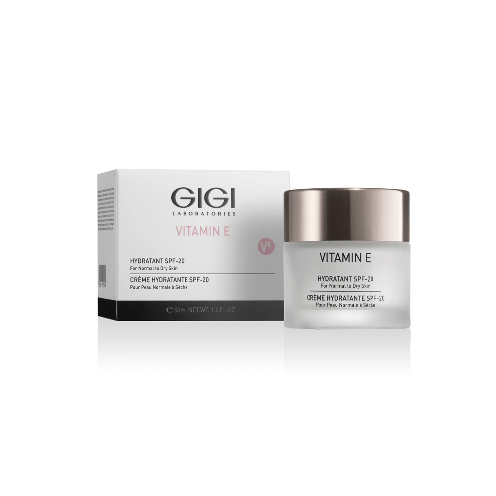 Gigi Vitamin E Hydratant for Normal to Dry Skin SPF20 50ml - Belrue