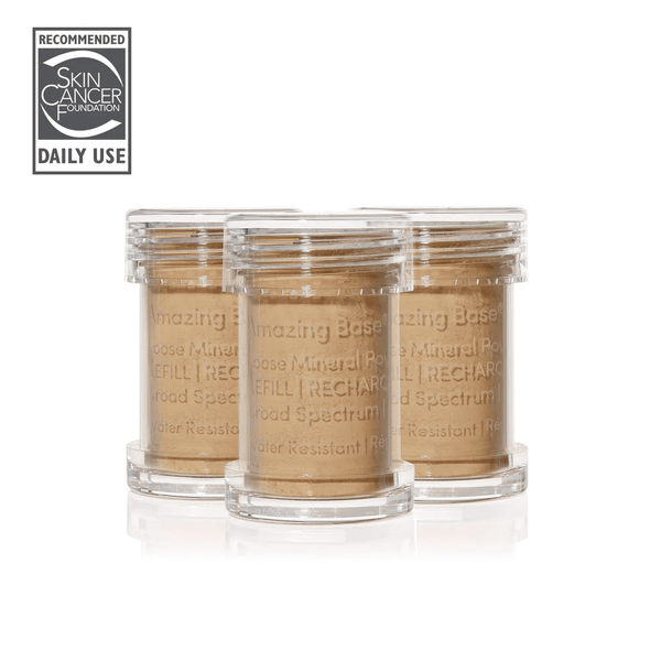 jane iredale - Amazing Base Refillable Brush - Riviera - 3er Refill 7.5g - Belrue