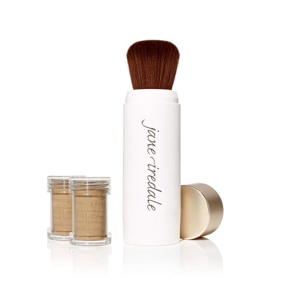 jane iredale - Amazing Base Refillable Brush - Riviera - 3er Refill 7.5g - Belrue