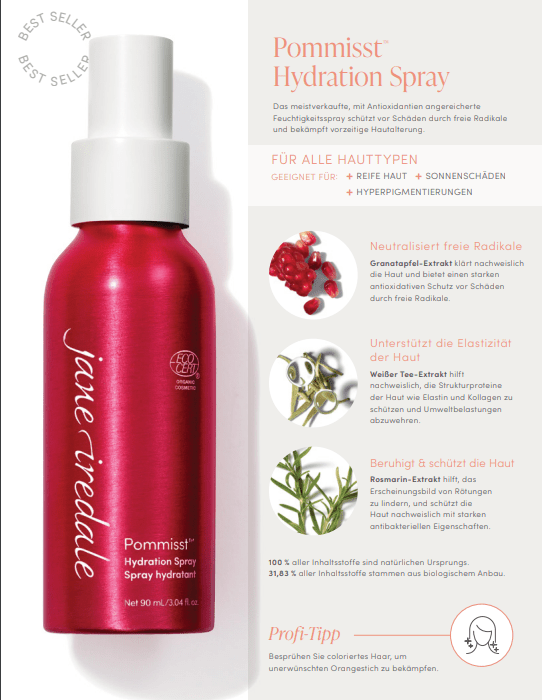 Jane Iredale - Pommisst Hydration Spray 90ml - Belrue