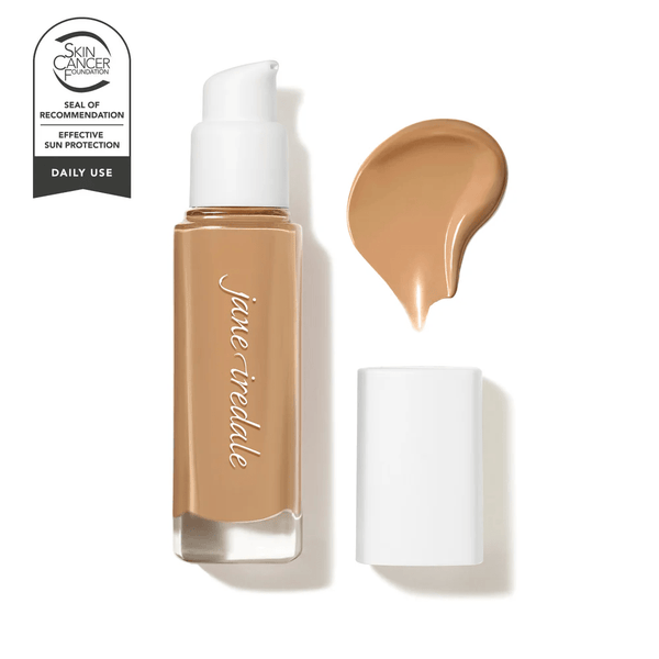 jane iredale - Skintuition SPF 30 Radiance - Boosting Liquid Foundation - 38 Light Medium 30ml - Belrue