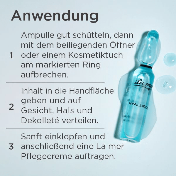 La mer Ampulle Hyaluron+ (7 Stück) 14ml - Belrue