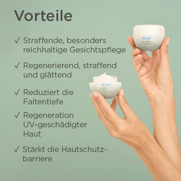 La mer Supreme Lift Anti Age Reichhaltig 50ml, ohne Parfum - Belrue