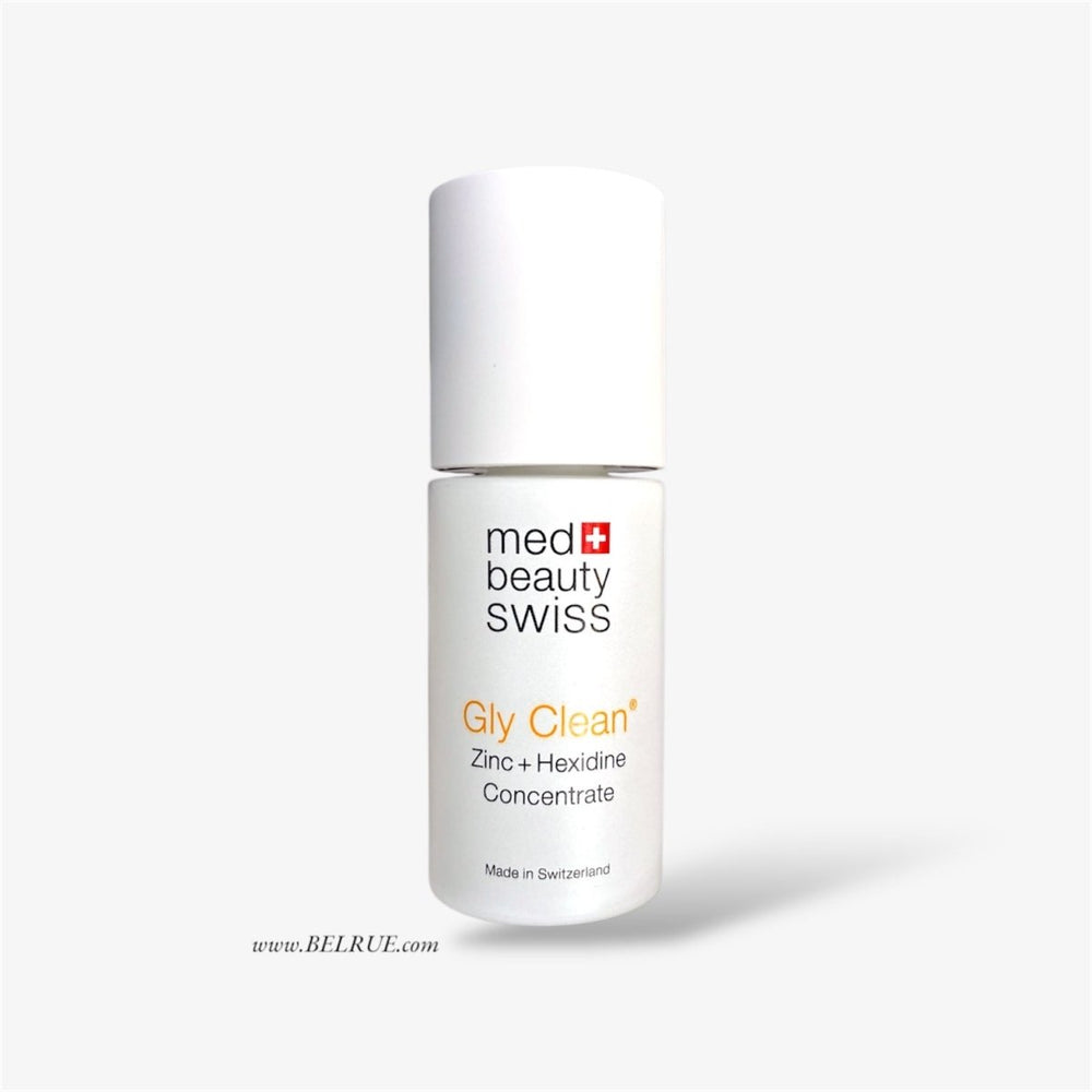 Med Beauty Swiss Gly Clean Zink & Hexidine Concentrate 30ml - Belrue