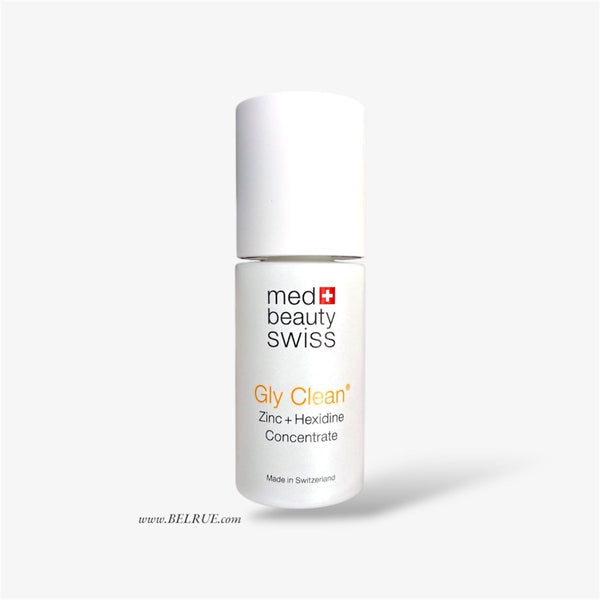 Med Beauty Swiss Gly Clean Zink & Hexidine Concentrate 30ml - Belrue