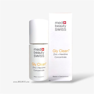Med Beauty Swiss Gly Clean Zink & Hexidine Concentrate 30ml - Belrue