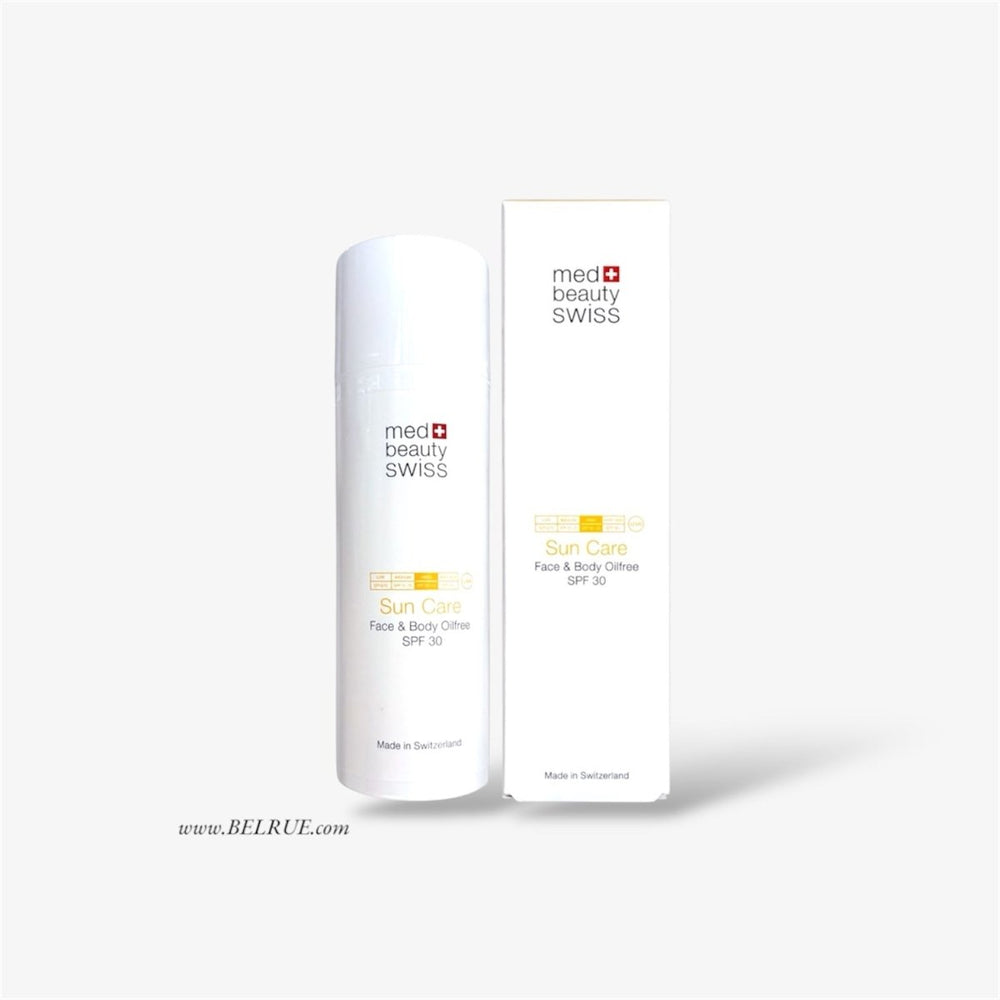 Med Beauty Swiss Sun Care Face & Body Oilfree SPF30 150ml - Belrue