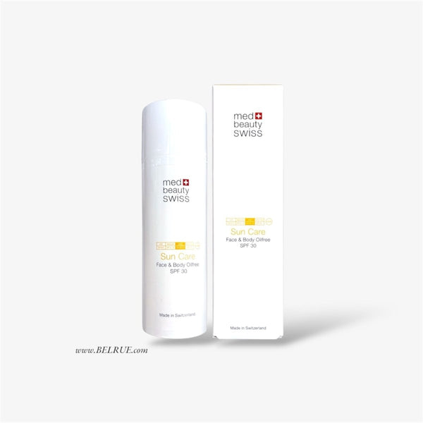 Med Beauty Swiss Sun Care Face & Body Oilfree SPF30 150ml - Belrue