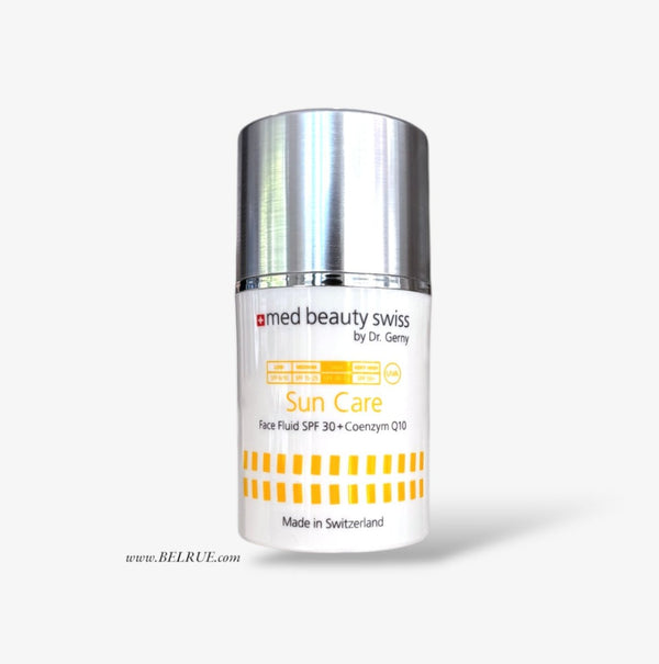 Med Beauty Swiss Sun Care Fluid SPF30+ Conezym Q10 50ml - Belrue