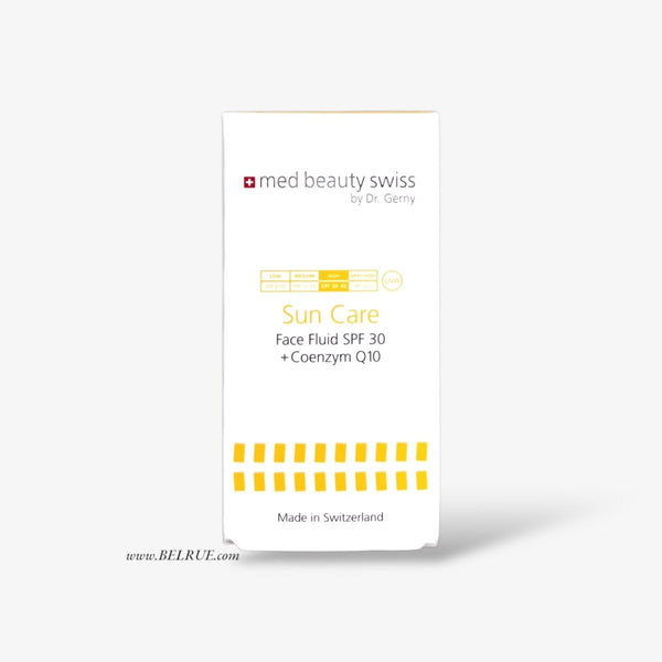 Med Beauty Swiss Sun Care Fluid SPF30+ Conezym Q10 50ml - Belrue