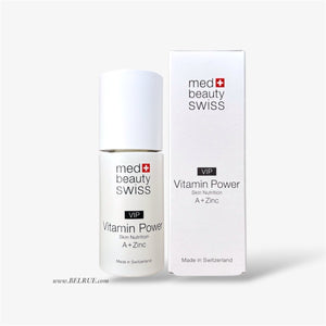 Med Beauty Swiss VIP Vitamin Power Skin Nutrition A + Zink 30ml - Belrue