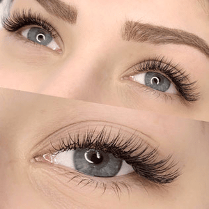 Wimpernverlängerung - Auffüllen 1:1 Technik - Auffüllen nach 2 Wochen - Belrue