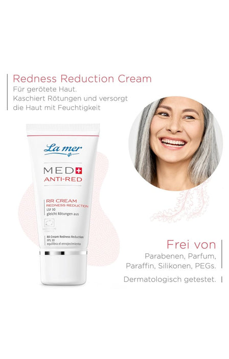 La mer MED+ Anti-Red Redness Reduction Cream 30ml - Belrue