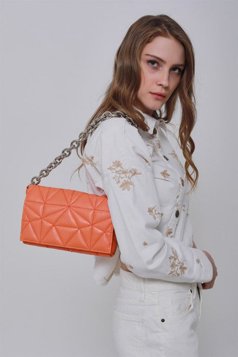 Madamra - Chain Quilted Hand And Shoulder Bag - Belrue