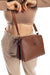 Madamra - Multi-Compartment Zipper Detailed Shoulder Bag - Belrue