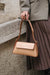 Madamra - Simple Design Clamshell Handbag - Belrue